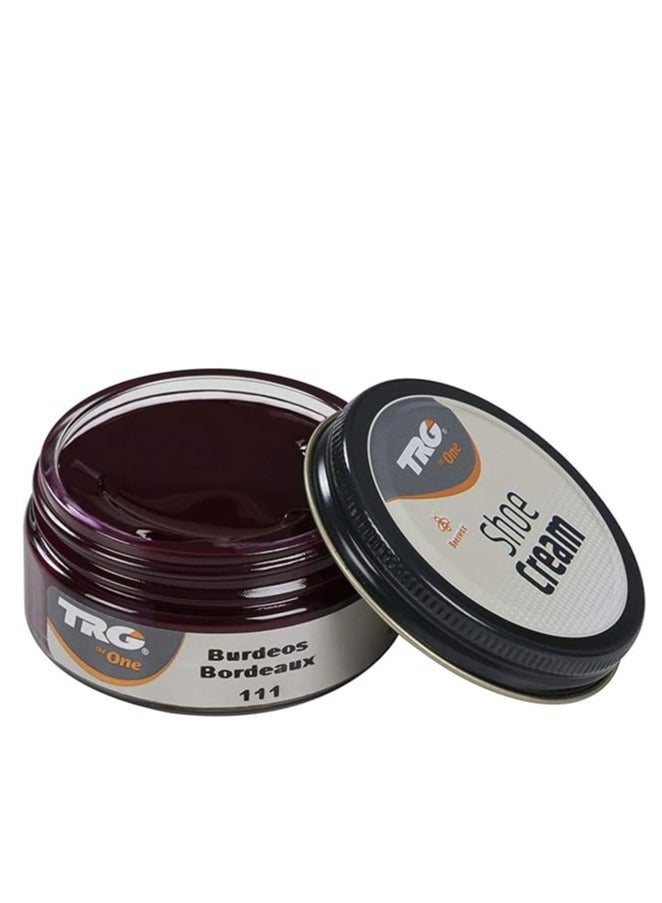TRG Shoe Cream # 111 Burgundy - Image 1