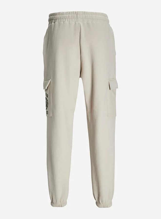 JACK & JONES Printed Pocket Cargo Joggers