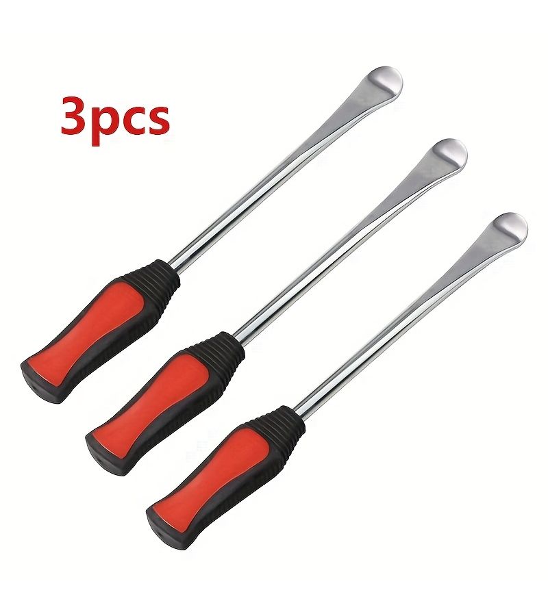 Set Of 3 Versatile Crowbars For Vehicle Upkeep And Tire Changing - Image 1