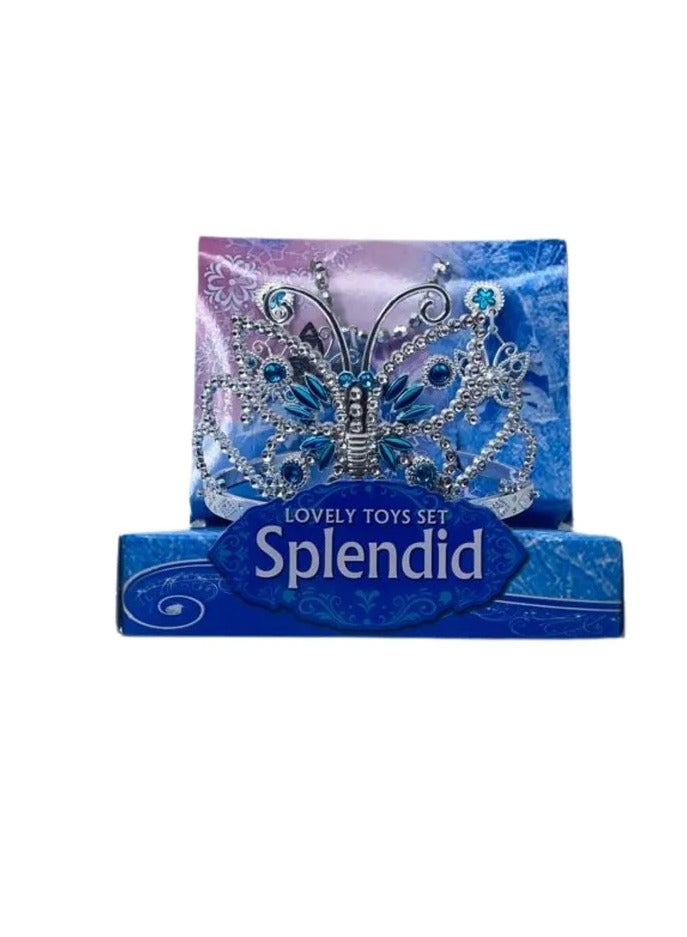 STEM Lovely Toys Set - Butterfly Tiara And Jewelry Set - Image 1