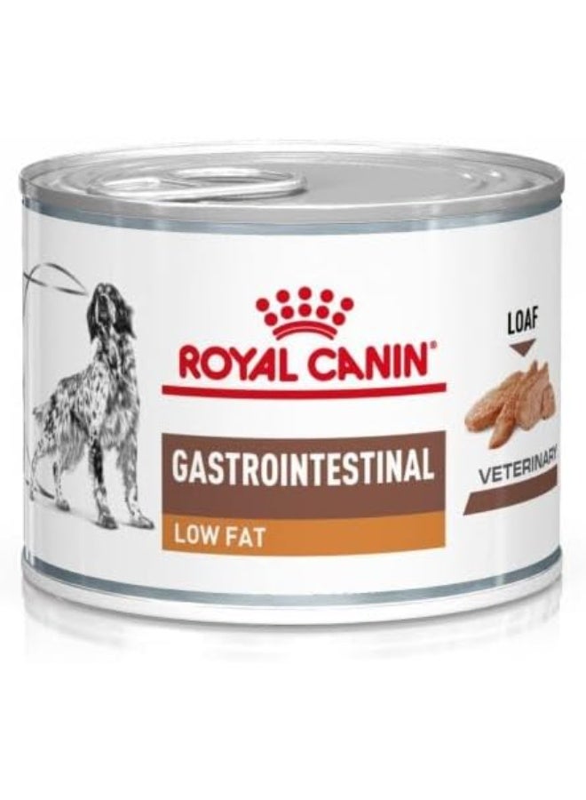 Royal Canin Gastrointestinal Low Fat Mousse | 12 x 200 g | Complete Diet Food for Adult Dogs