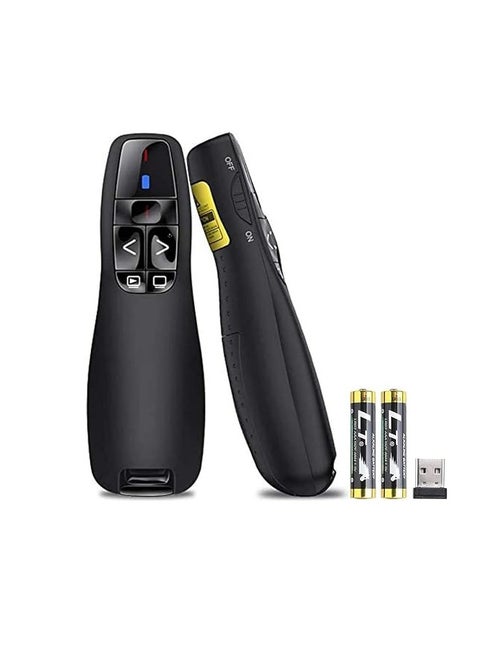 R400 2.4GHz Wireless Remote Control USB Wireless Remote Control Red Laser Pen Pointer PPT Presentation for Projector