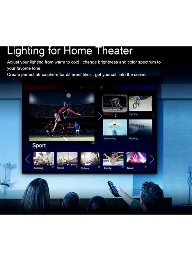 إسكدنيا مصباح LED أرضي أسود - Image 3