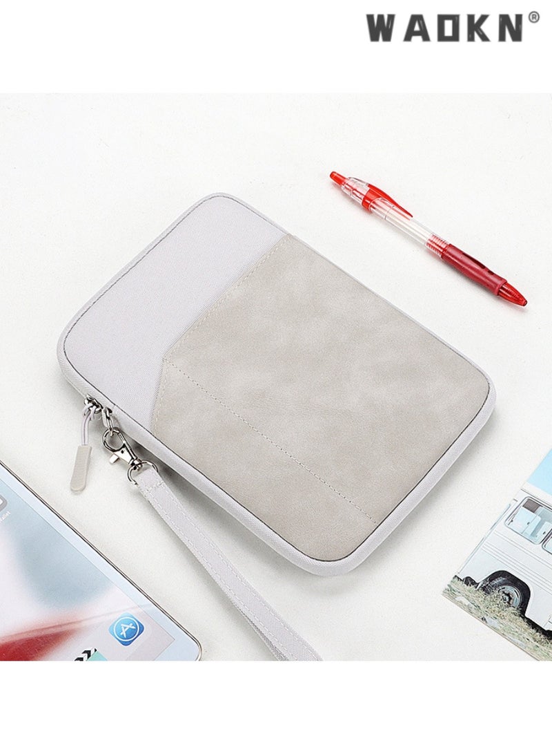 WAOKN Universal Tablet Bag with Handle,Tablet Sleeve Case,Suitable for 9.7-10.8 Inch Tablets, Portable and Organized Storage Pouch, Protective Design, Ideal for Travel and Work, Durable, Stylish - Image 2