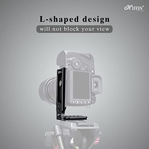 HIFFIN HOT-L-Type Quick Release Camera Vertical Plate Dual Camera Bracket Plate Universal SLR Stabilizer - Image 3