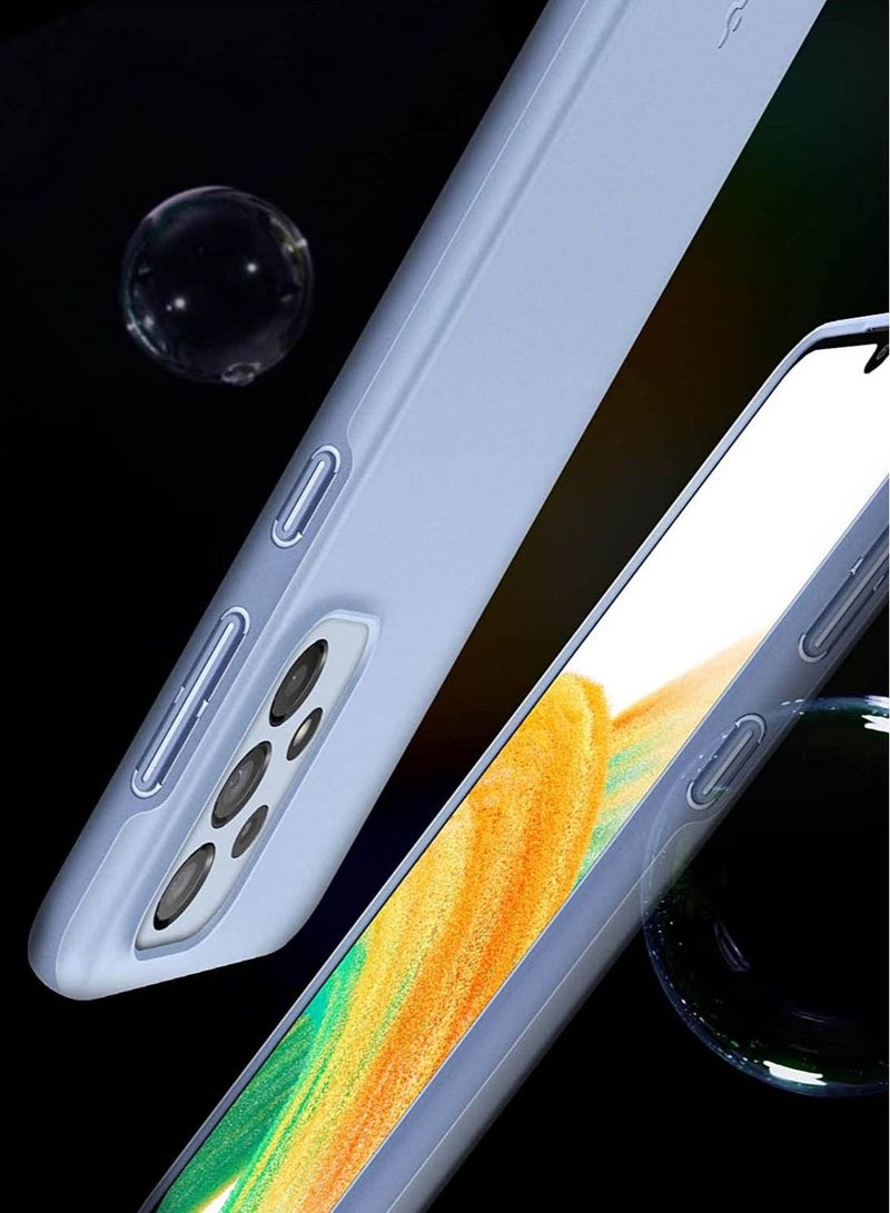 سبايجن ذيين فيت حافظة واقية لجهاز ل سامسونج جالاكسي A33 - كريم بلو - Image 2