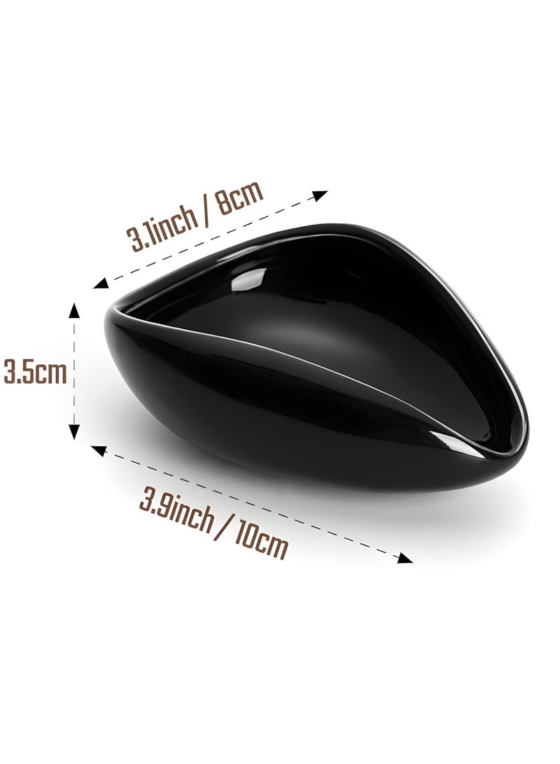 BIG MAX Black Ceramic Coffee Tray Coffee Spoon and Spray Bottle Set Rust-Proof Dishwasher Safe Coffee Tools Accessories for Home and Outdoor Use - Image 5