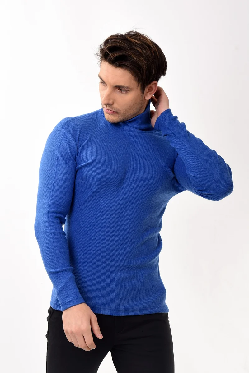 Belifanti Collection Men's Turtleneck Turtleneck Slim Fit Sweater Saks