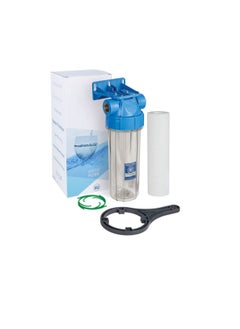 Aquafilter Aquafilter NSF Certified Inline Drinking Water Filtration System 10" RO, Whole House, 3/4” Inlet and Outlet BSPT for For Municipality Water - Removes All Impurities From Water (Single Stage)  - Image 2