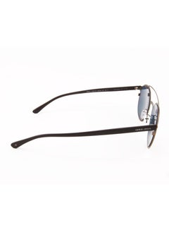 GIORGIO ARMANI Full Rim Round Unisex Sunglass - AR6041 3006/4Z - Lens Size: 49 mm - Matte pale gold  - Image 4