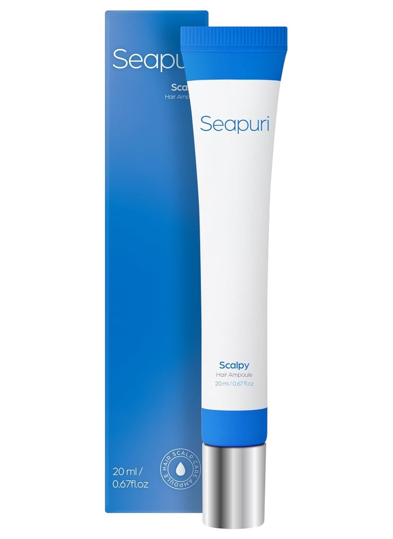 Seapuri Scalpy Hair Growth Serum for Hair Loss & Thinning | Mothers Day Gifts for Mom | Scalp Massager Treatment w/Salicylic Acid, Menthol, Dexpanthenol | Non-Greasy, Lightweight | Exfoliate Dandruff  - Image 1