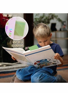 Generic Guided Reading Strips, 8 Pcs Dyslexia Overlay Ruler, Coloured Overlays Ruler Highlight Strips Tracking Rulers for Dyslexia, ADHD and to Reduce Visual Stress  - Image 2