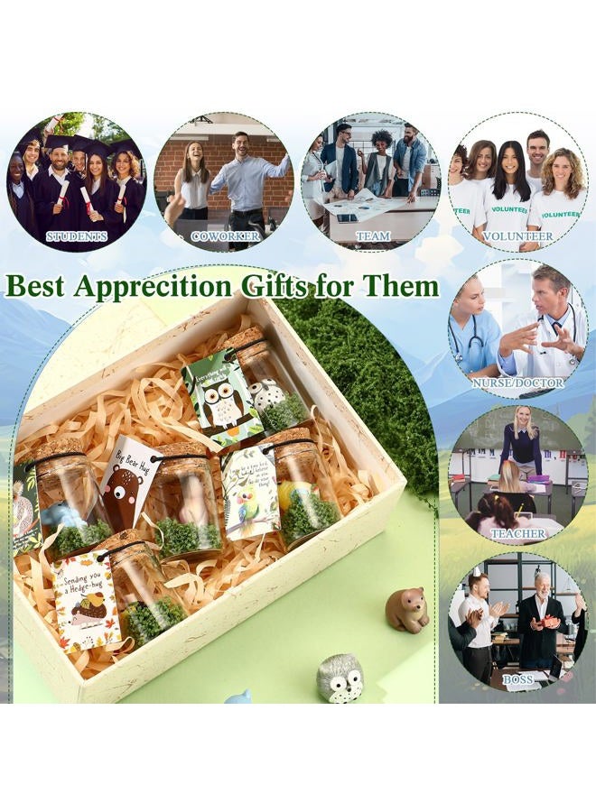 Fumete 35 Set Back to School Supplies for Students Teachers Employee Appreciation Gifts Bulk for Coworker Staff Emotional Support Positive Desk Pets Small Thank You Gifts for Team Volunteer(Jungle) - Image 5