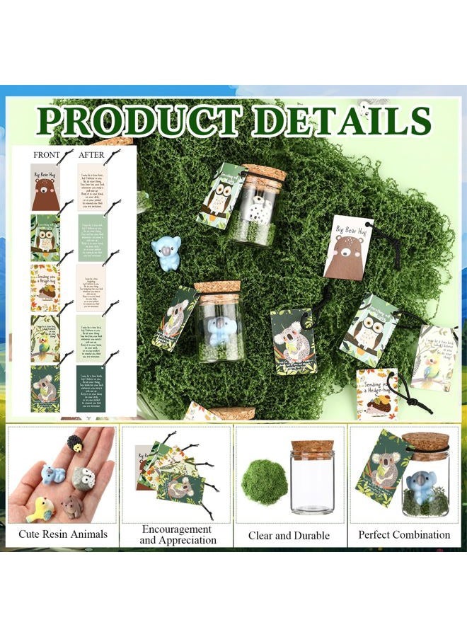Fumete 35 Set Back to School Supplies for Students Teachers Employee Appreciation Gifts Bulk for Coworker Staff Emotional Support Positive Desk Pets Small Thank You Gifts for Team Volunteer(Jungle) - Image 3