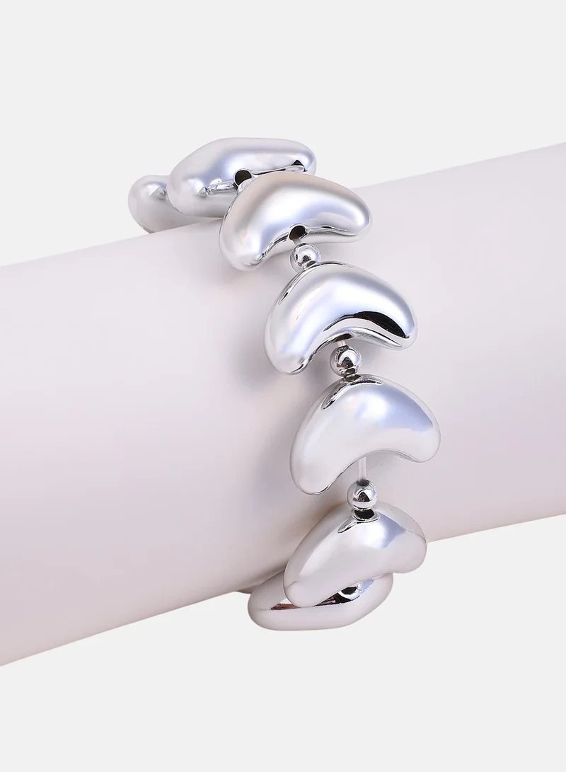 SOHI Arc Beaded Artificial Bracelet Jewellery