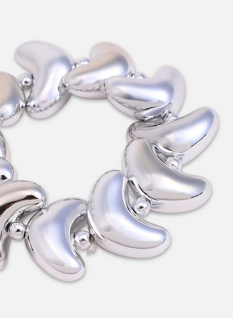 SOHI Arc Beaded Artificial Bracelet Jewellery