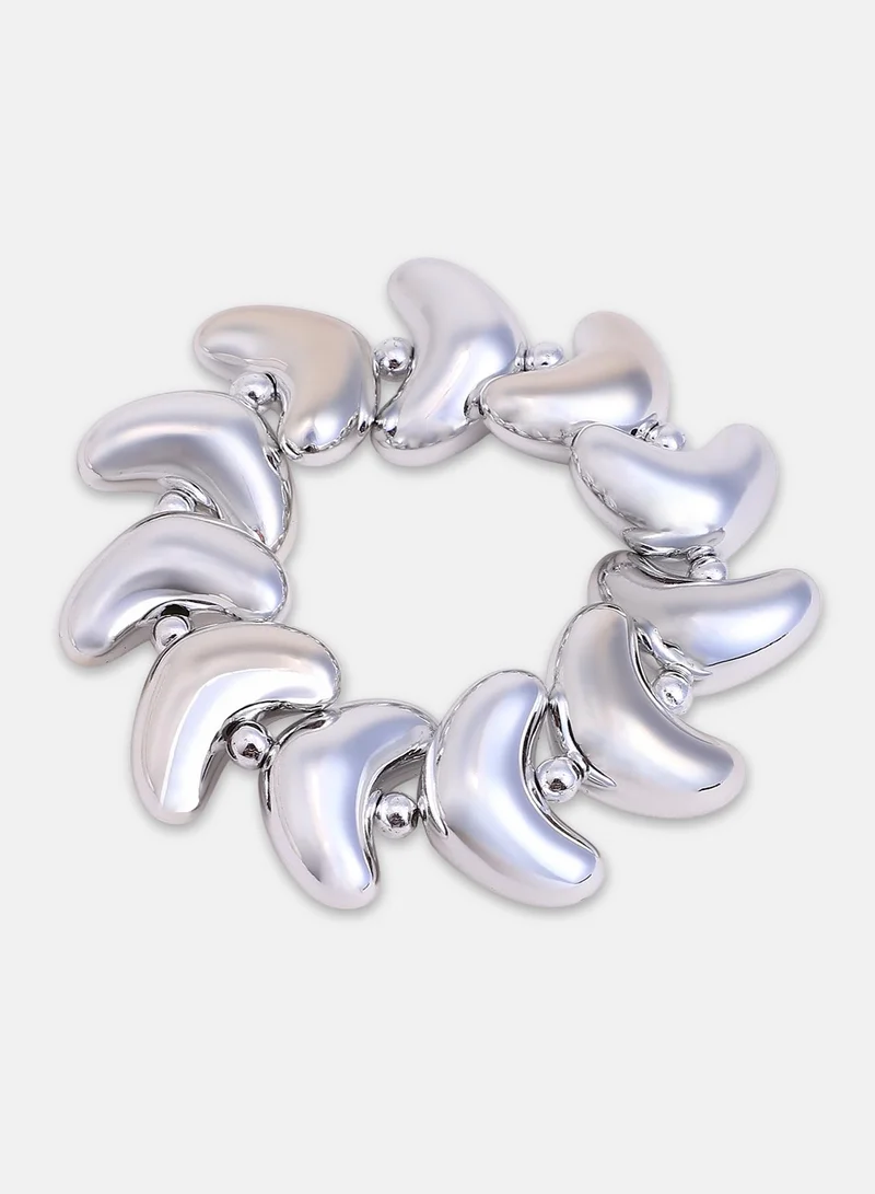 SOHI Arc Beaded Artificial Bracelet Jewellery