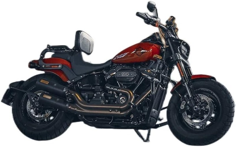 M Maintenanse Adjustable Driver/Passenger Seat Backrest Fixed Mounts for Sportster 00-22 (Black) - Image 2