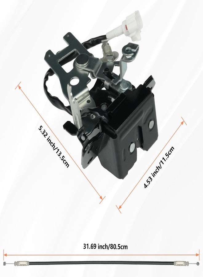 Blycorul Rear Trunk Lock Actuator Compatible with 2001-2007 Toyota Sequoia 4.7L Sport Utility, Tailgate Hatch Latch Actuator, Replaces 931-861, 69301-0C010 - Image 5