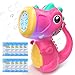 newcrave Bubble Machine Wand for Girls Boys Toy Dinosaur Bubble Machine Maker Blower Toys with Light Music Toddler Outdoor Toys for 3 4 5 Year Old Boy Girl Toddler Birthday Gifts Bubble Solution Red - Image 3