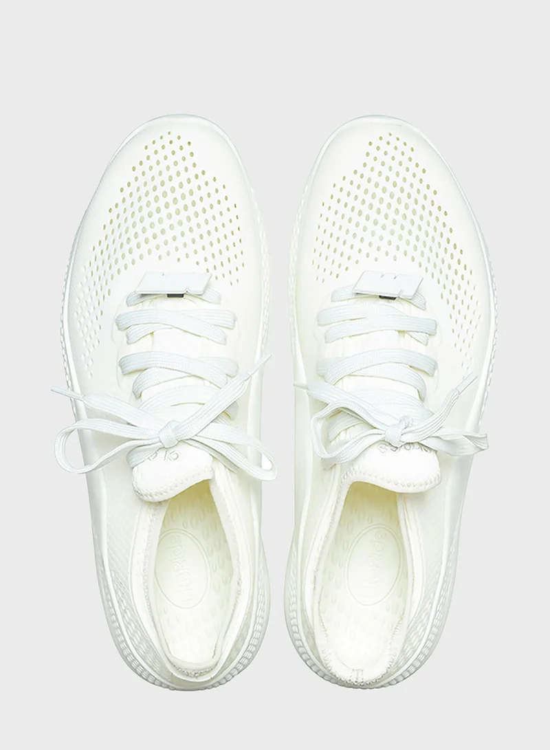 crocs Lace Up Low Top Sneakers