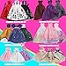 ZTWEDEN Doll Dress Set with Handmade Doll Clothes Wedding Party Dresses Gown Includes Gloves for 115 Inch Girl Doll6 Styles - Image 4