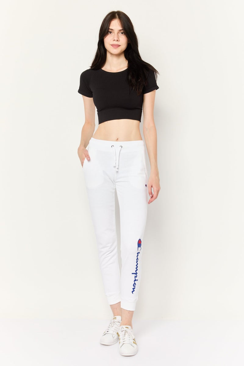 Champion Women Loose Fit Outdoor Sweatpants, White - Image 2