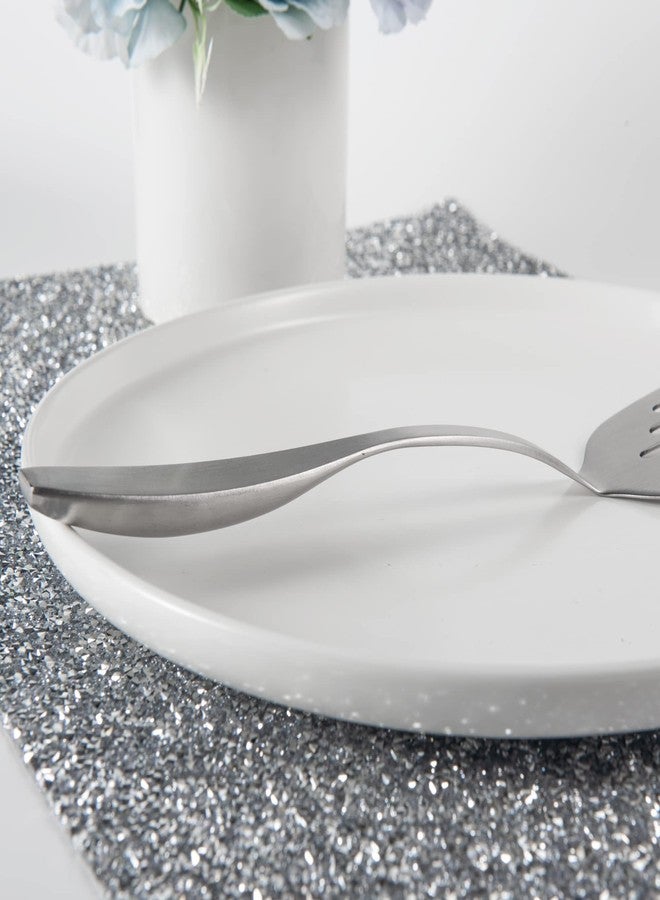 IMEEA 9.5-Inch Small Turner Spatula SUS304 Stainless Steel Slotted Turner for Small Pans - Image 2