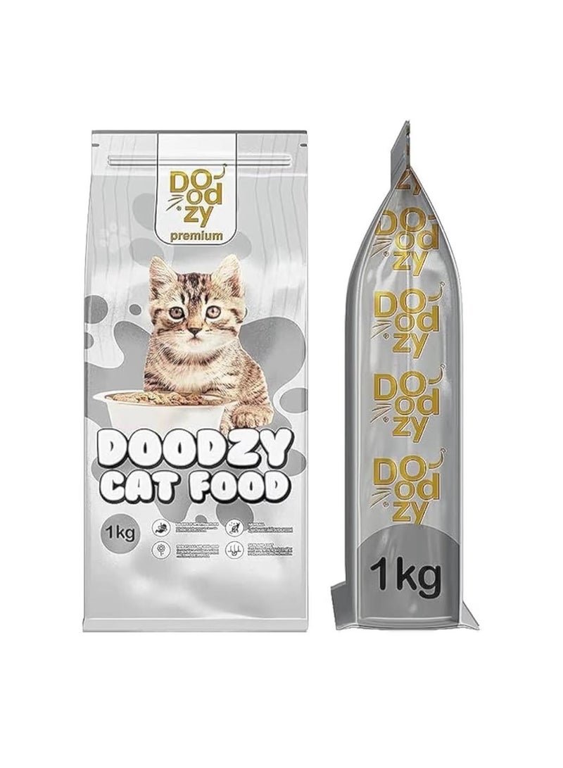 Doodzy Premium Cat Food, 1 kg