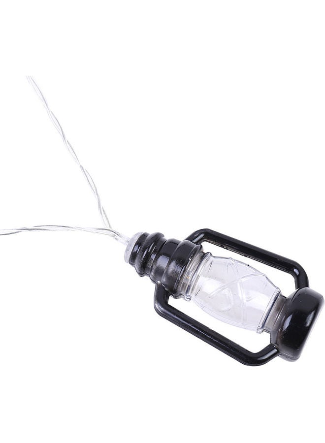 1.5M Lantern Design 10 LED String Lights Warm White - Image 3