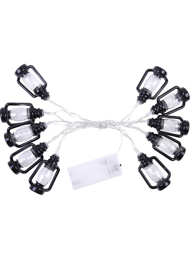 1.5M Lantern Design 10 LED String Lights Warm White - Image 1
