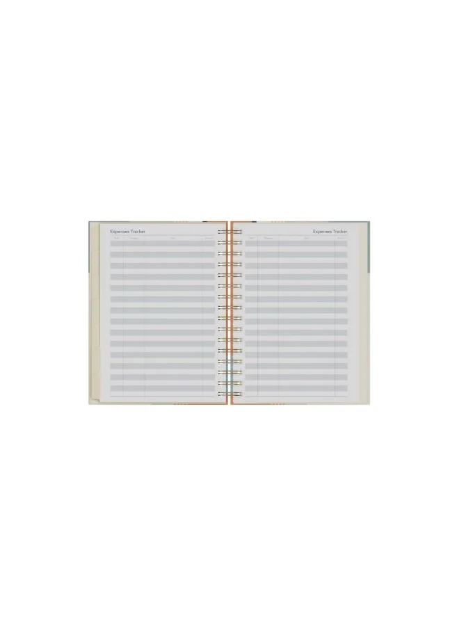 Collins Collins A5 Scandi 2025–2026 Academic Month Planner (July 2025–Jul 2026) A5, Hard Cover- Geo Grey
