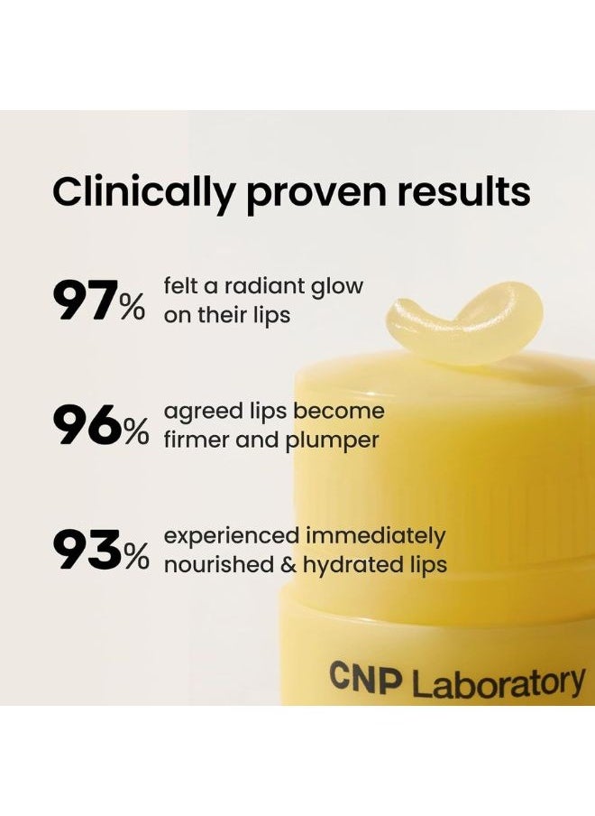 cnp laboratory - Propolis Lipcerin 15ml, Manuka Propolis Lipcerin™, Hydrating Overnight Lip Balm & Mask, 12 Hours Long-lasting Moisture, Gentle Exfoliation, Hygienic Twist Dispenser, Korean Skin Care - Image 1