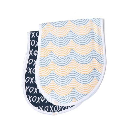 TIDY SLEEP Muslin Burp Cloths (Lightweight and Absorbent Cotton Muslin Cloth) Assorted Colour (2) - Image 3