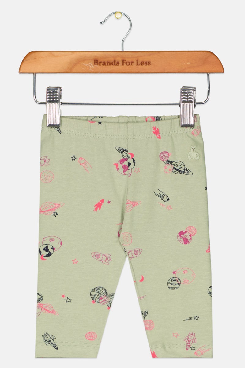 GAP Toddlers Girl Allover Print Leggings, Multicolor - Image 1