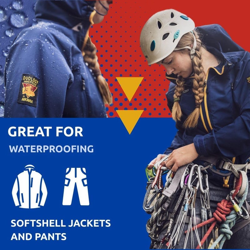 Nikwax Softshell Proof Wash-In Waterproofing for Softshell Clothing - 300ml - Image 3