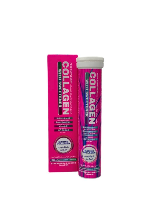 Active Lab Effervescent Collagen Dietary Supplement 20 Tablets