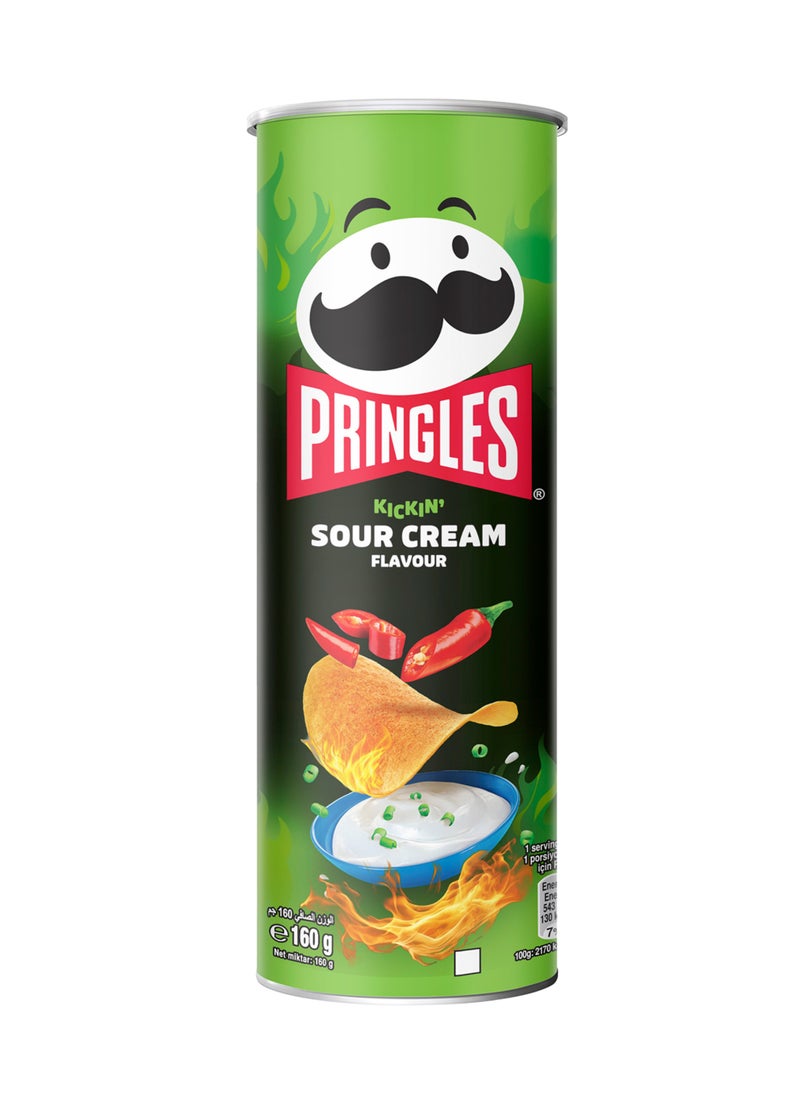 Pringles Hot Kickin Sour Cream - Image 1