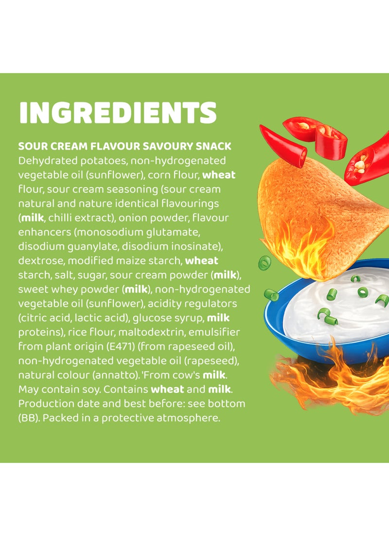 Pringles Hot Kickin Sour Cream - Image 4