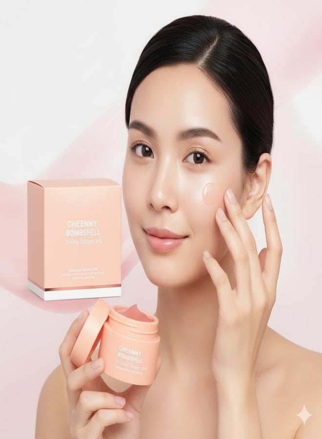 CHEENNY® Collagen Bombshell 30g | New Collagen - Collagen Jelly Cream - Niacinamide & Freeze-Dried Hydrolyzed Collagen - Korean Skincare | Anti-Aging Moisturizer for All Skin Types(Collagen Cream) - Image 2