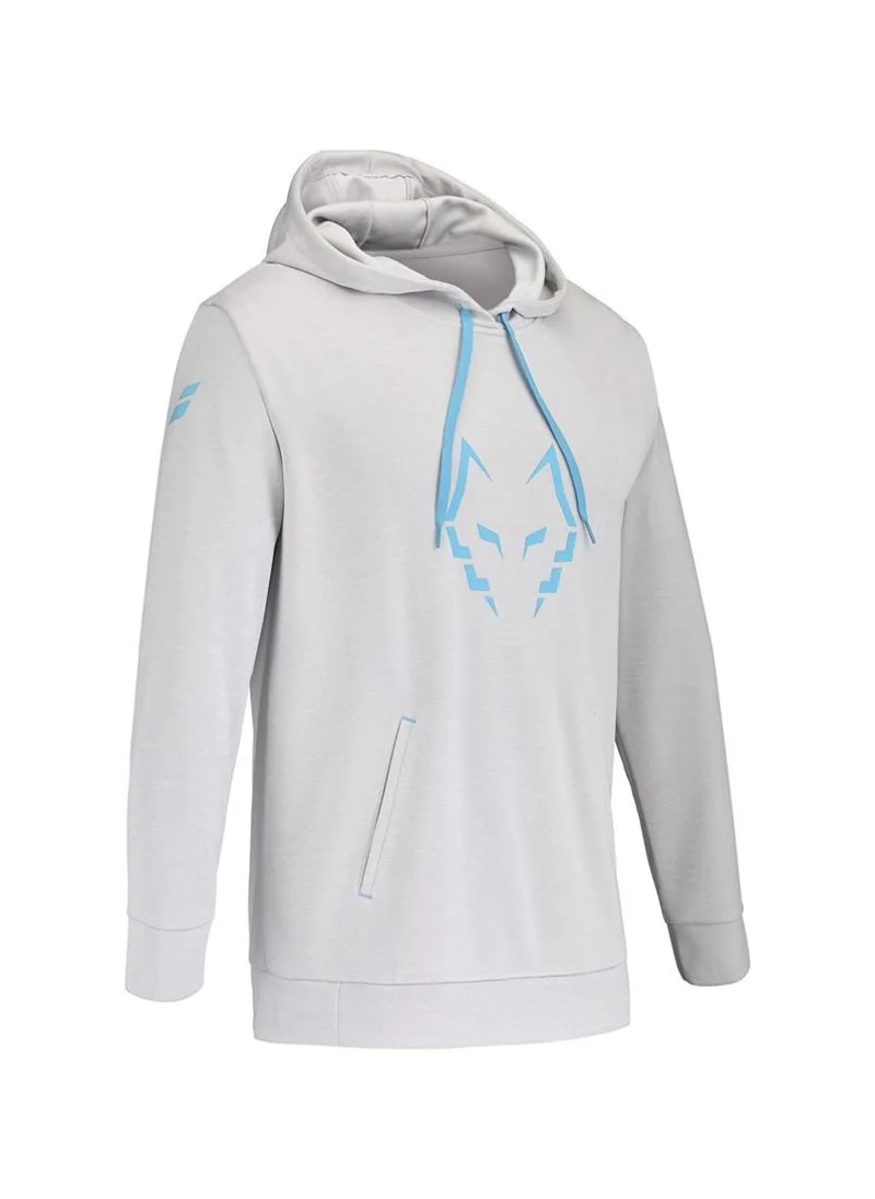 Babolat Babolat Padel Hood Sweat J. Lebron-6Ms25042-4133, Color - Gray, (French Brand)