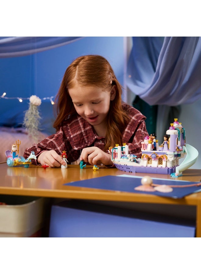 LEGO Disney Princess Ariel’s Royal Wedding Boat 43299 Building Toy Set (301 Pieces) - Image 3