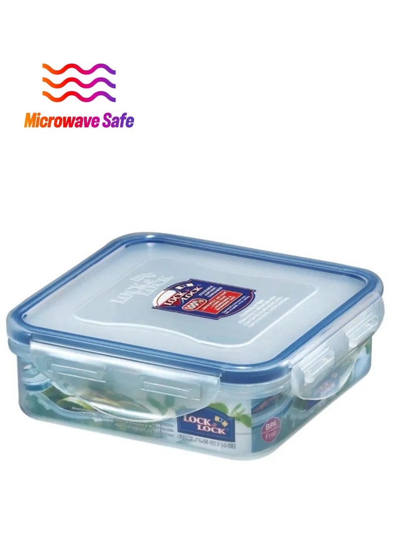 LOCK & LOCK SQUARE FOOD CONTAINER 430 ML - Image 1