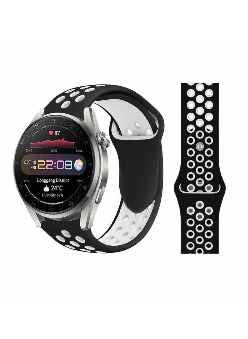 Perfii 5pcs Watchband Bundle Compatible with all Samsung, Huawei, Amazfit, Fitbit and Honor with 22mm band size - Image 3