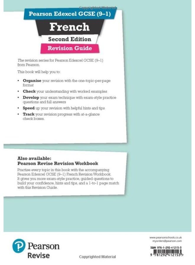 مراجعة بيرسون Edexcel GCSE (9-1) دليل المراجعة الفرنسية الإصدار الثاني: لتقييمات وامتحانات 2024 و2025 - بما في ذلك. طبعة مجانية على الانترنت - Image 2