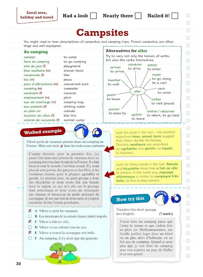 مراجعة بيرسون Edexcel GCSE (9-1) دليل المراجعة الفرنسية الإصدار الثاني: لتقييمات وامتحانات 2024 و2025 - بما في ذلك. طبعة مجانية على الانترنت - Image 5
