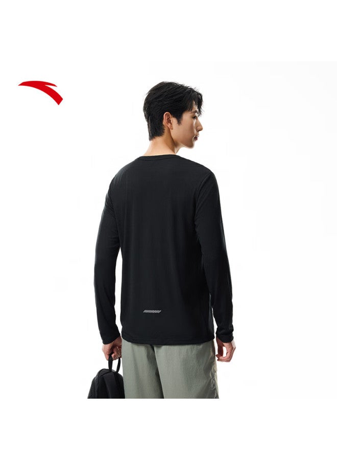 Anta Quick-dry Master Long Sleeve T-shirt Men's Autumn New Running Quick-dry Fitness Training Sports Base Layer Top - Image 3