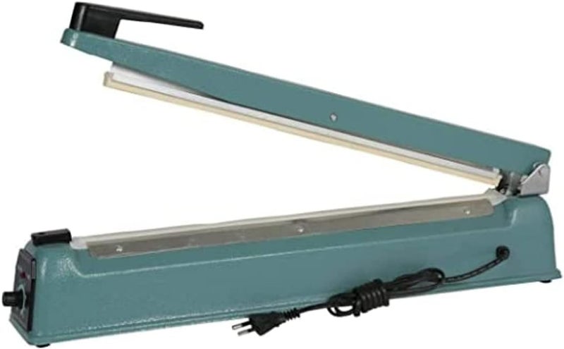 AQ AQSON AQSON 600W Plastic Bag Sealer - Green, Commercial Grade, 40cm Length - Image 1