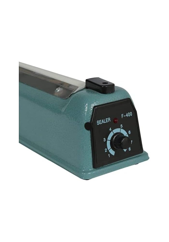 AQ AQSON AQSON 600W Plastic Bag Sealer - Green, Commercial Grade, 40cm Length - Image 3