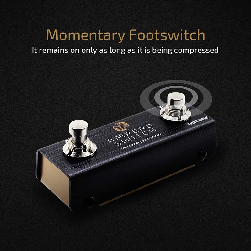 Hotone Dual Footswitch Pedal Momentary 2-Way Pedal Foot Switch Controller Ampero Switch 6.35 mm - Image 4